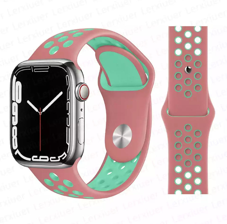 Signature Nike Apple Watch Silicone Sport Bands with Breathable Linings- for Selected Apple Watch 40mm Size - Super Savings Technologies Co.,LTD Signature Nike Apple Watch Silicone Sport Bands with Breathable Linings- for Selected Apple Watch 40mm Size - Super Savings Technologies Co.,LTD